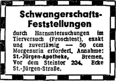 Schwangerschaftstest